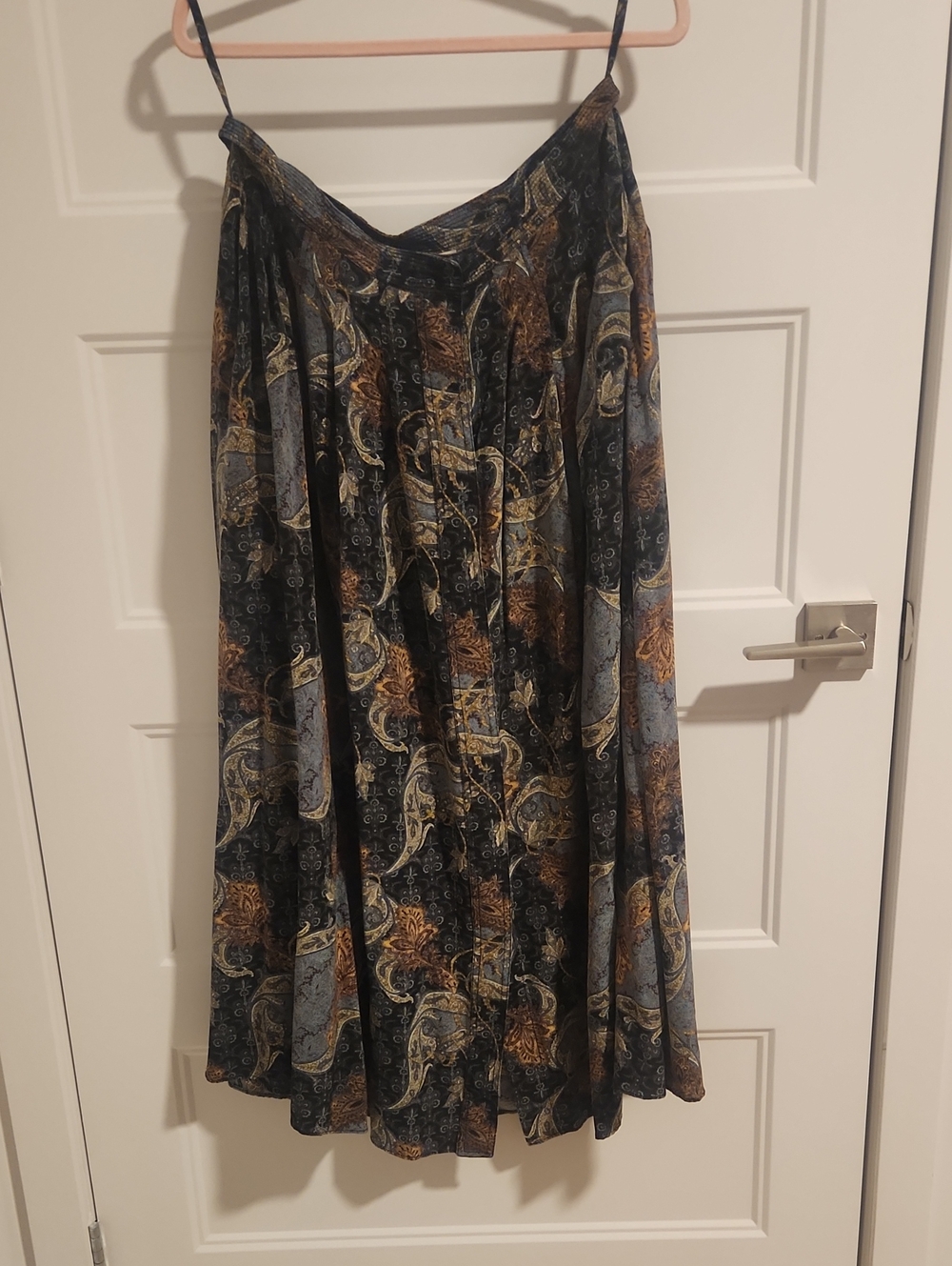 Ulla Johnson Paisley Silk Skirt